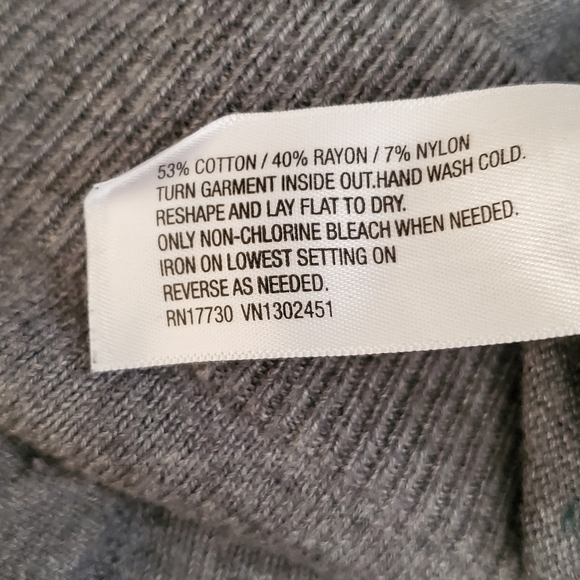 Merona grey XXL cardigan - Picture 6 of 11